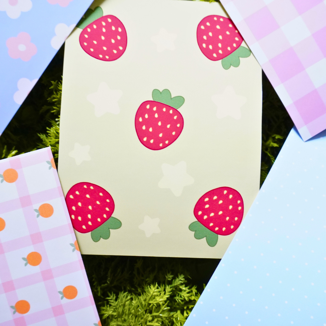 Fruit Basket Stationery Pack 🍓