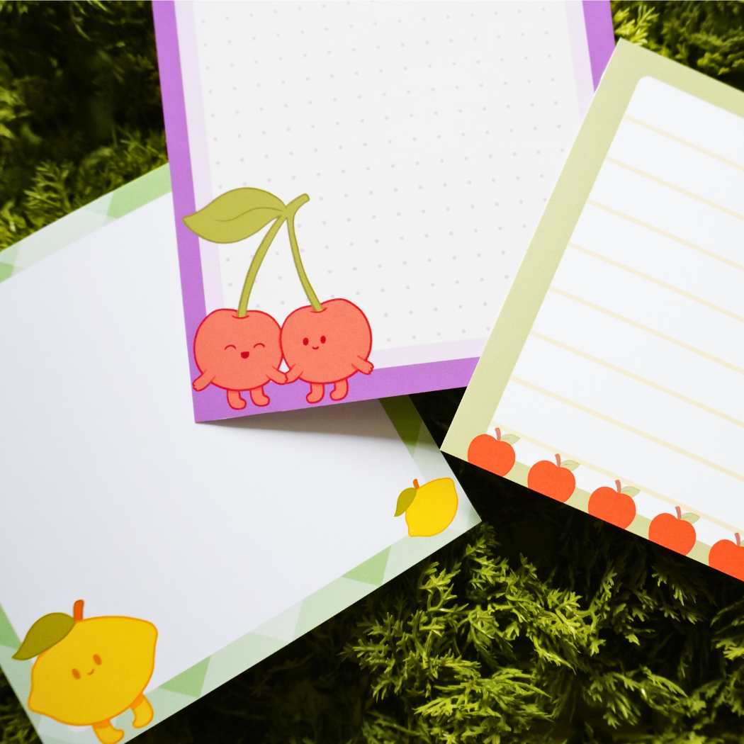 Fruit Basket Stationery Pack 🍓