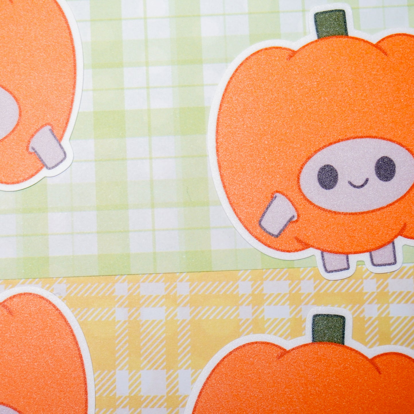 Pebble Pumpkin Matte Sticker