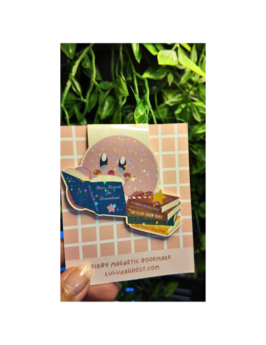 Kirby Magnetic Bookmark