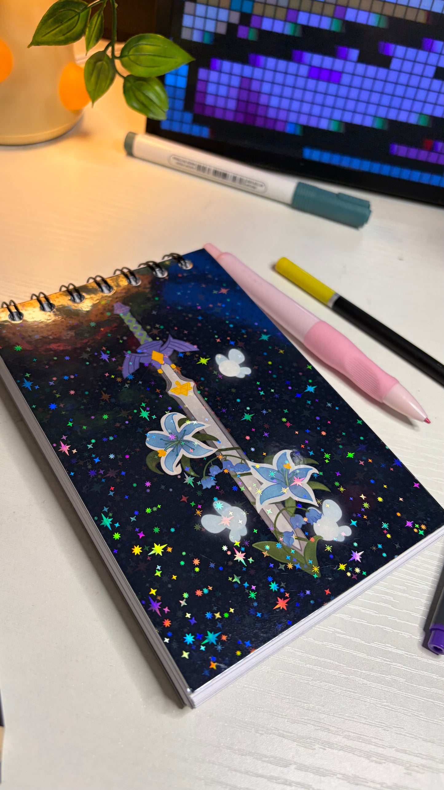 Sword Mini Handmade Notebook