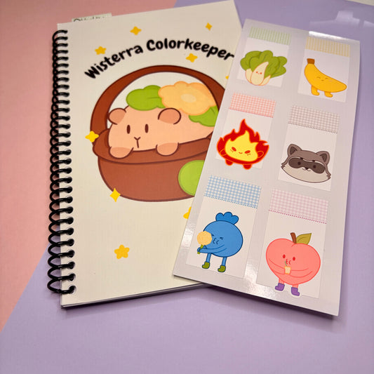 โจ B-Grade Wisterra Colorkeeper โ 5x7 Color Swatchbook โจ