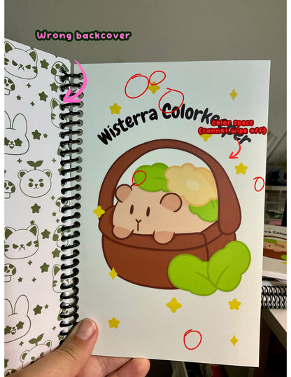 ✨ B-Grade Wisterra Colorkeeper – 5x7 Color Swatchbook ✨