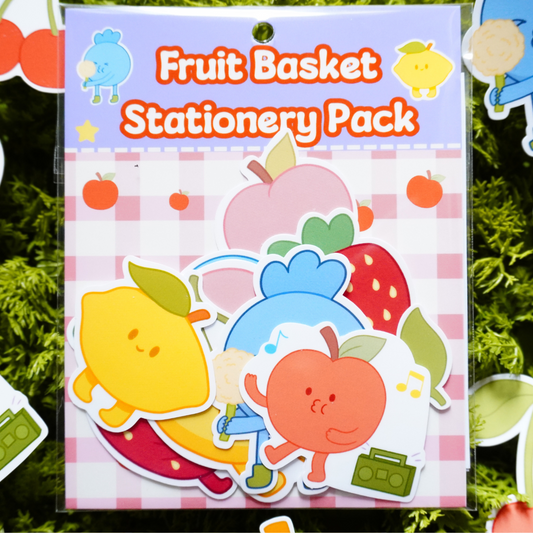 Fruit Basket Stationery Pack 🍓