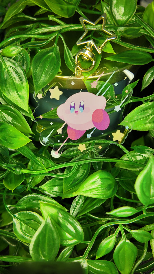 Space Kirby Keychain