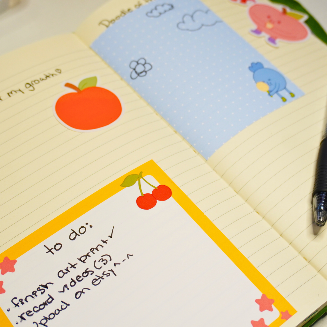 Fruit Basket Stationery Pack 🍓