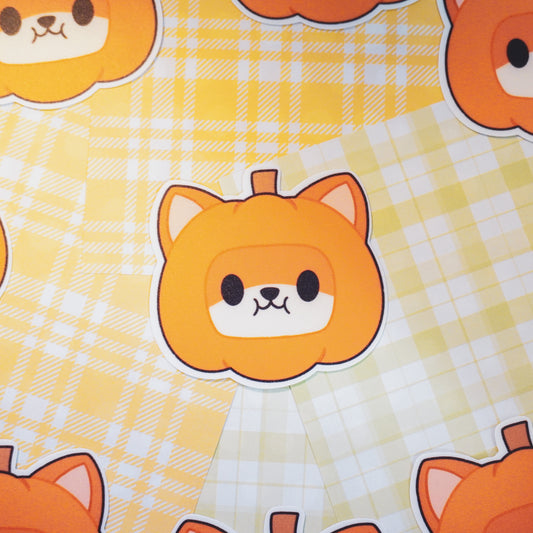 Scout Pumpkin Matte Sticker