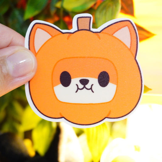 Scout Pumpkin Matte Sticker