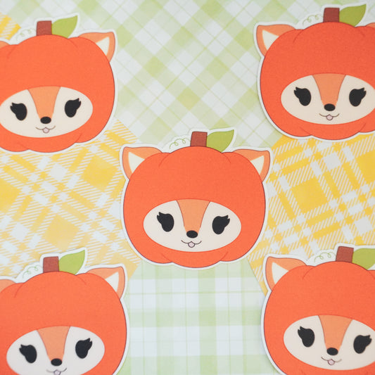 Clove Pumpkin Matte Sticker