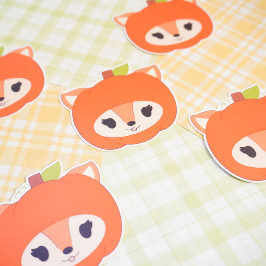 Clove Pumpkin Matte Sticker