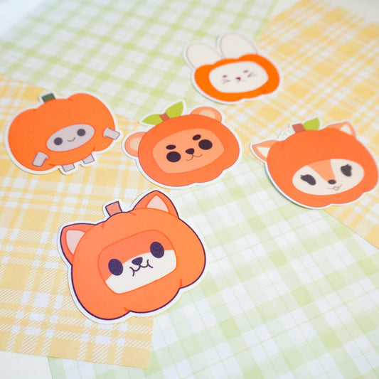 Pumpkin Patch Pals Sticker Pack