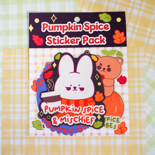 Pumpkin Spice Sticker Pack