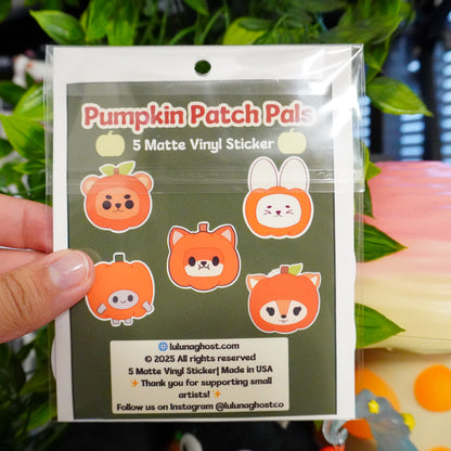 Pumpkin Patch Pals Sticker Pack