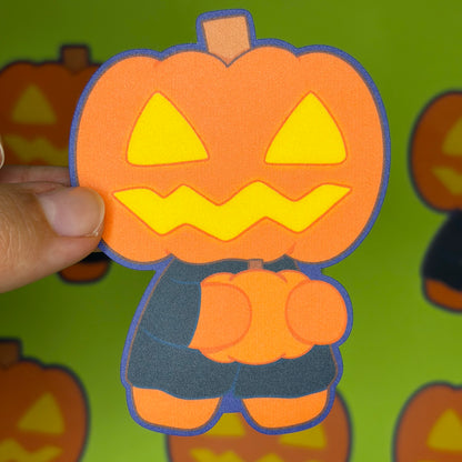 Pumpkin Friend Matte Sticker