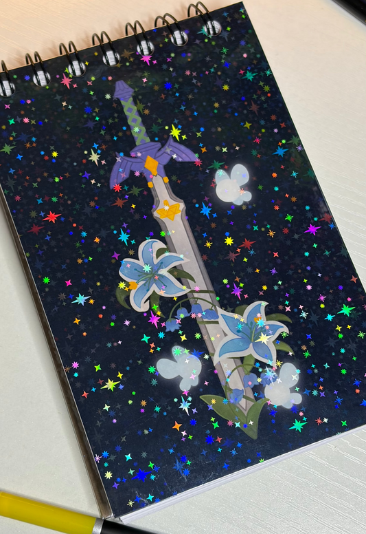 Sword Mini Handmade Notebook