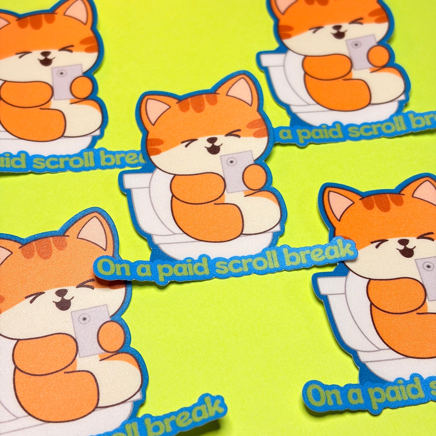 On a Paid Scroll Break