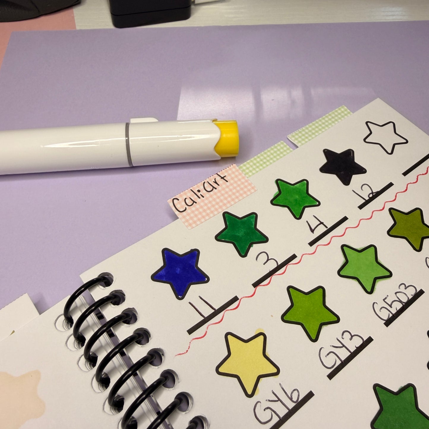 ✨ B-Grade Wisterra Colorkeeper – 5x7 Color Swatchbook ✨