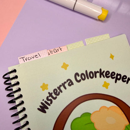 ✨ B-Grade Wisterra Colorkeeper – 5x7 Color Swatchbook ✨