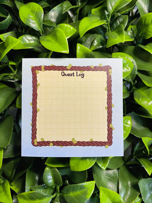 Quest Log Sticky Notes